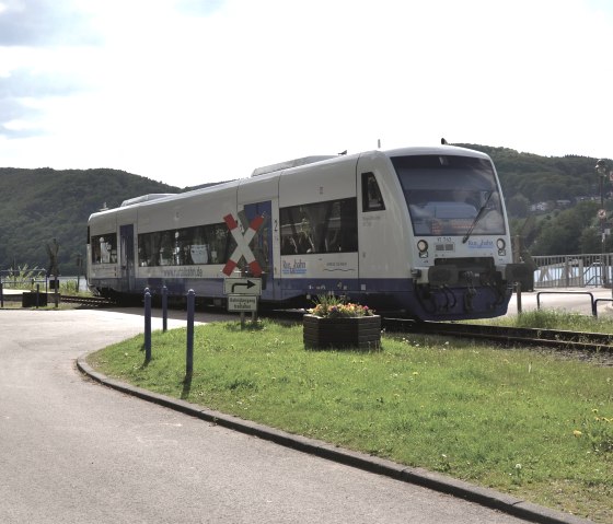 Rurtalbahn bij de halte Obermaubach, © Rurtalbahn GmbH