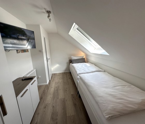 Chambre à coucher avec lits simples, © Tobi's Eifelhaus