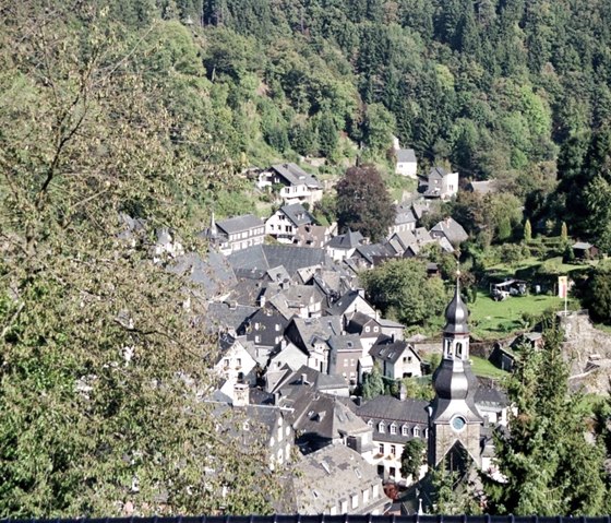 Oude binnenstad Monschau Uitzicht