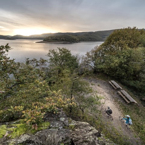 Radfahren am Rursee, © Dennis Stratmann | Grünmetropole e.V.