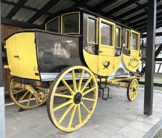 Voiture postale d'Erkensruhr, © Rursee-Touristik GmbH