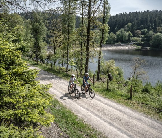 Faire le tour du barrage de Kalltal en vélo, © Städteregion Aachen, Dennis Stratmann