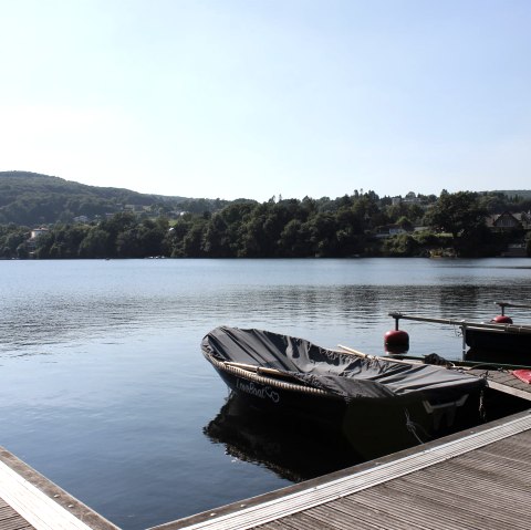 Bootsanleger am Staubecken, © Rureifel Tourismus e.V.