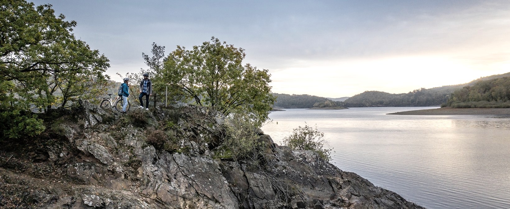 Radfahren am Rursee, © Dennis Stratmann | Grünmetropole e.V.