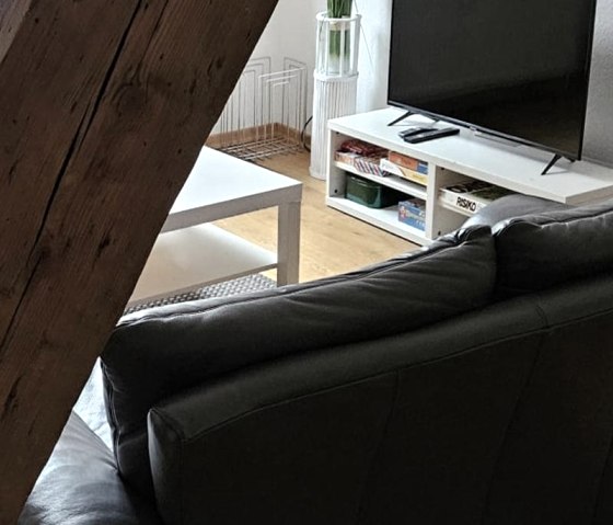 Ferienwohnung "Zum alten Landrat" Wohnzimmer