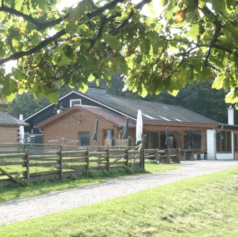 Café en bistro in het wildpark, © Wildpark Schmidt