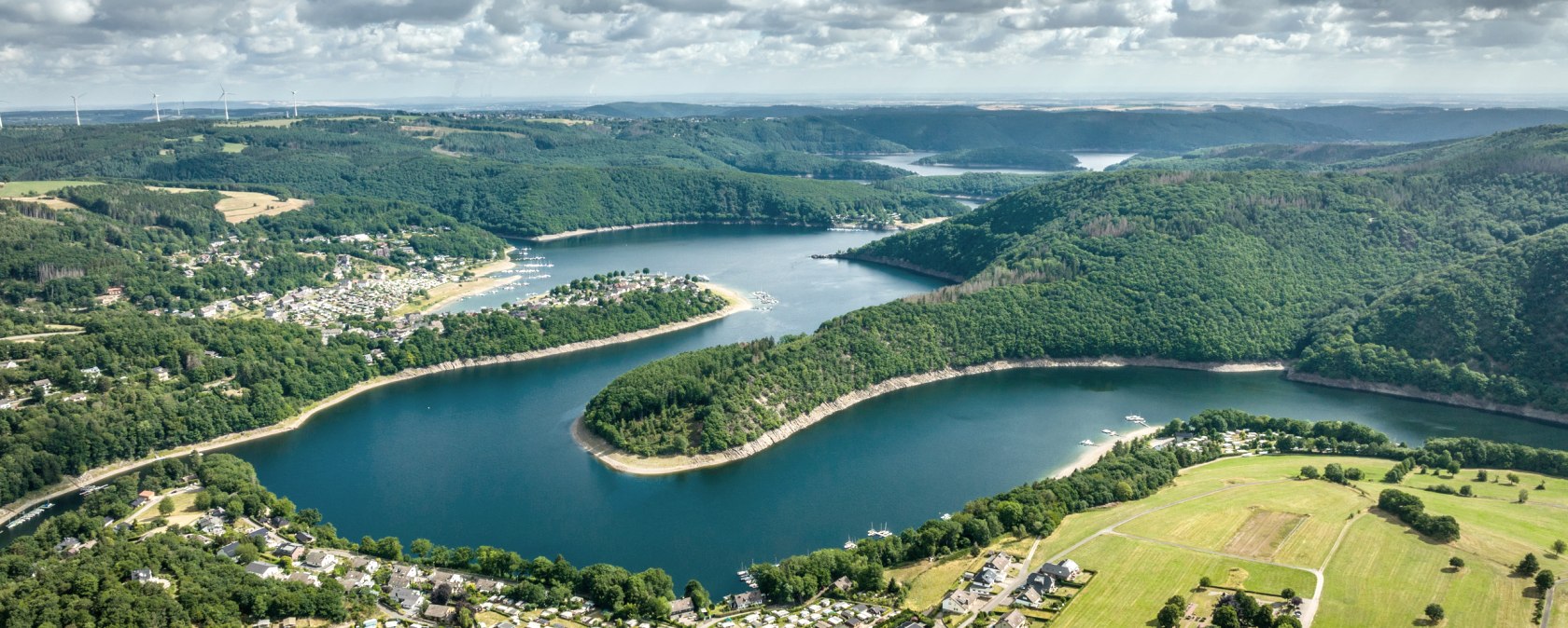 Fernsicht über den Rursee, © Eifel Tourismus GmbH, Dominik Ketz