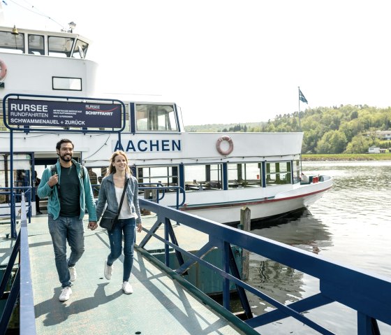 Croisière sur le lac de la Rur avec l'Aachen, © Eifel Tourismus GmbH, Dominik Ketz