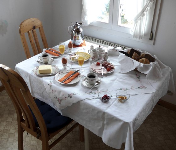 Boîte à couture Table de petit déjeuner