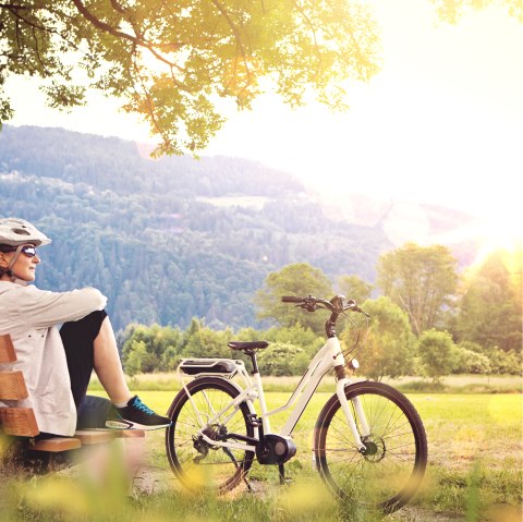 Rad fahren in der Rureifel, © Patrizia Tilly - fotolia.de