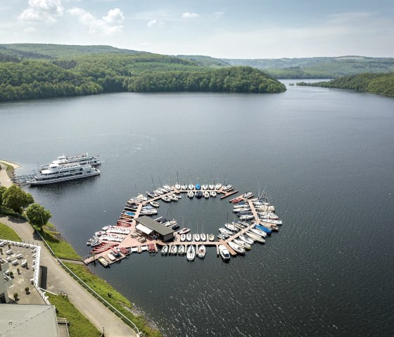 Embarcadère de Schwammenauel, © Eifel-Tourismus GmbH, Dominik Ketz