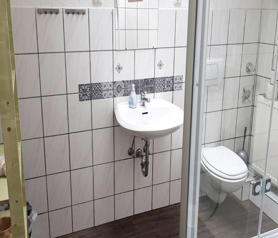 "Appartement Zum alten Landrat" Bad