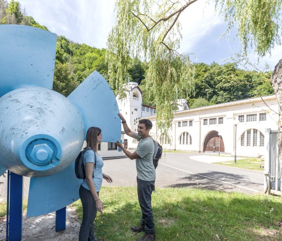 Une technique impressionnante à la centrale électrique Art nouveau, © Eifel-Tourismus GmbH, AR, shapefruit AG