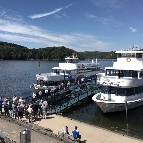 Débarcadère de Schwammenauel, © Eifel Tourismus GmbH, D. Ketz