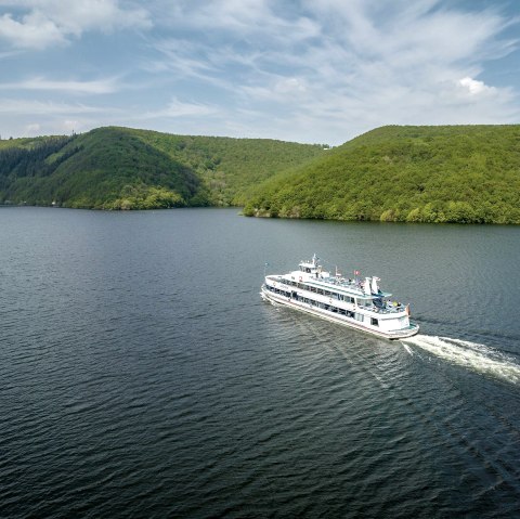 Navigation sur le lac de la Rur, © Eifel-Tourismus GmbH, Dominik Ketz