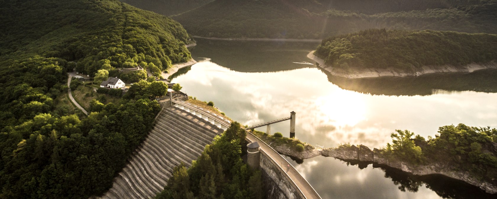 Urft Dam in the Eifel National Park, © Eifel Tourismus GmbH, D. Ketz