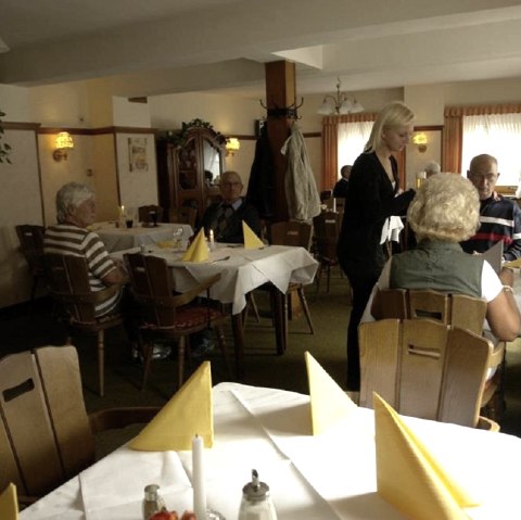 Salle de restaurant de la Schmidter Bauernstube, © Bauernstube Schmidt