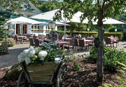 Die Terrasse, © Landhotel Kallbach