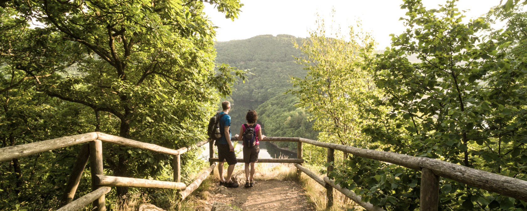 Blick auf die Urfttalsperre, © Eifel Tourismus GmbH, D. Ketz