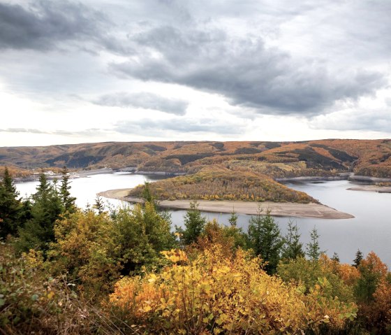 Uitzicht vanaf de Schöne Aussicht in de herfst, © Tourismus NRW e.V.