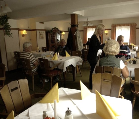 Salle de restaurant de la Schmidter Bauernstube, © Bauernstube Schmidt