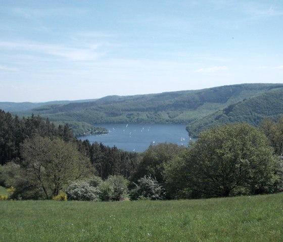 Blick auf den Rursee, © Eifel heimisch