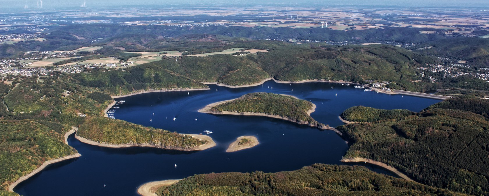 Titelbild - Rursee, © Rureifel Tourismus e.V. - Dennis Winands