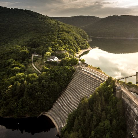 Urft Dam in the Eifel National Park, © Eifel Tourismus GmbH, D. Ketz